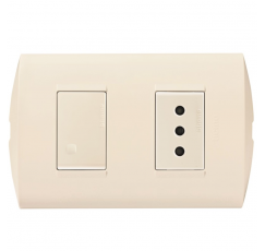 MODUS STYLE INTERRUPTOR 9/12+ENCHUFE MA. AE2203EM