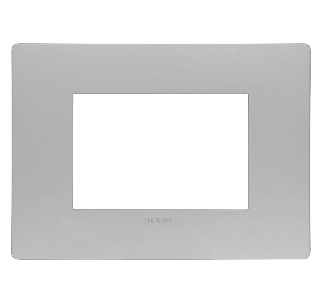 S33 TAPA 3 PUESTOS PLATA ABS 330312