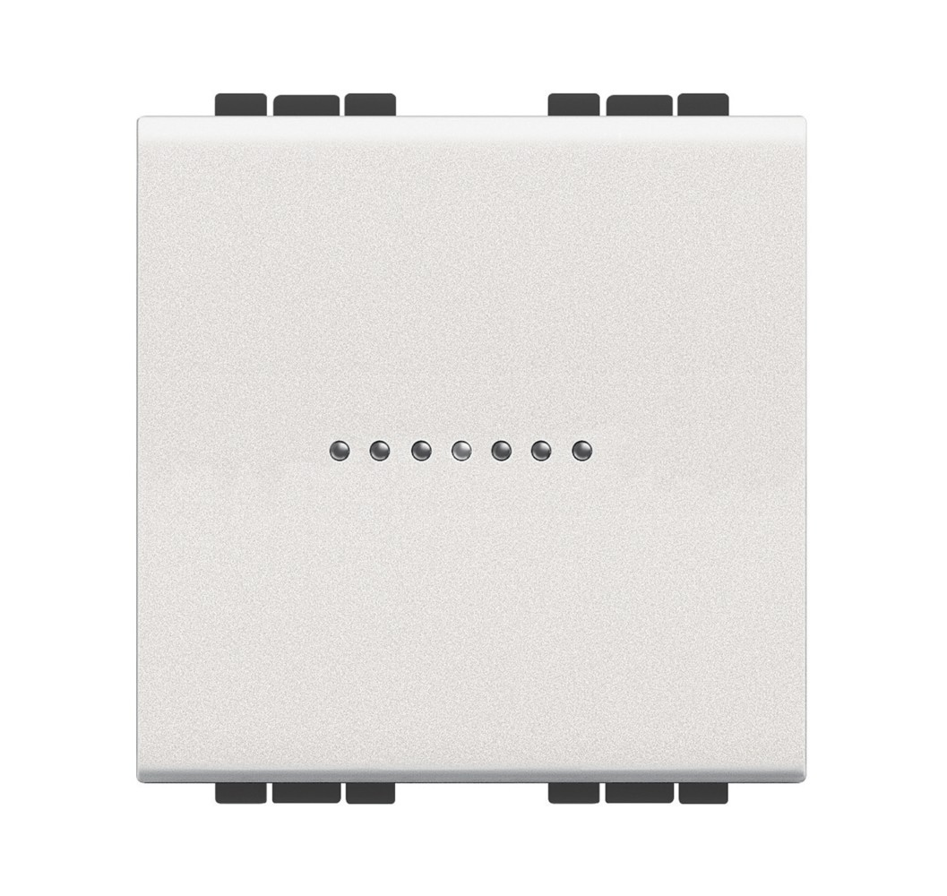 INTERRUPTOR 9/12 AXIAL 2 MODULOS BLANCO N4051M2N
