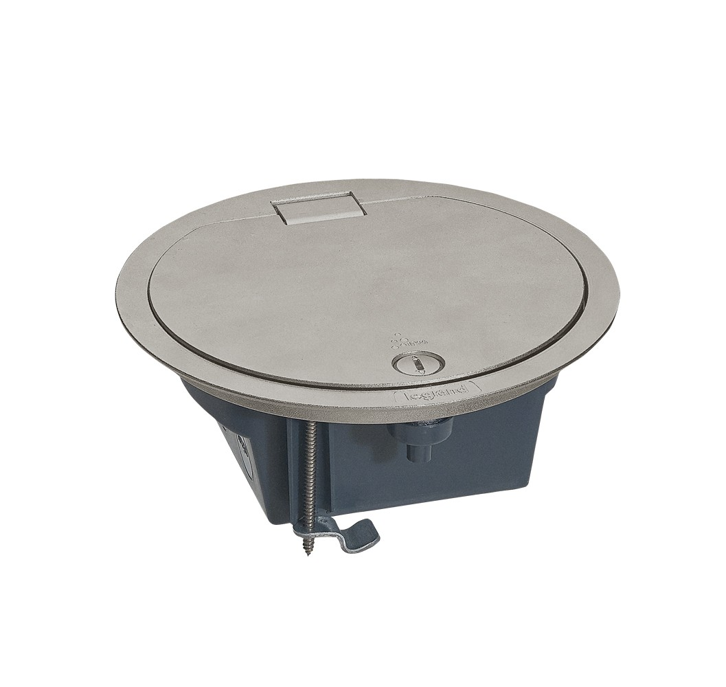 CAJA DE PISO 4 MODULOS ACERO INOX.88064