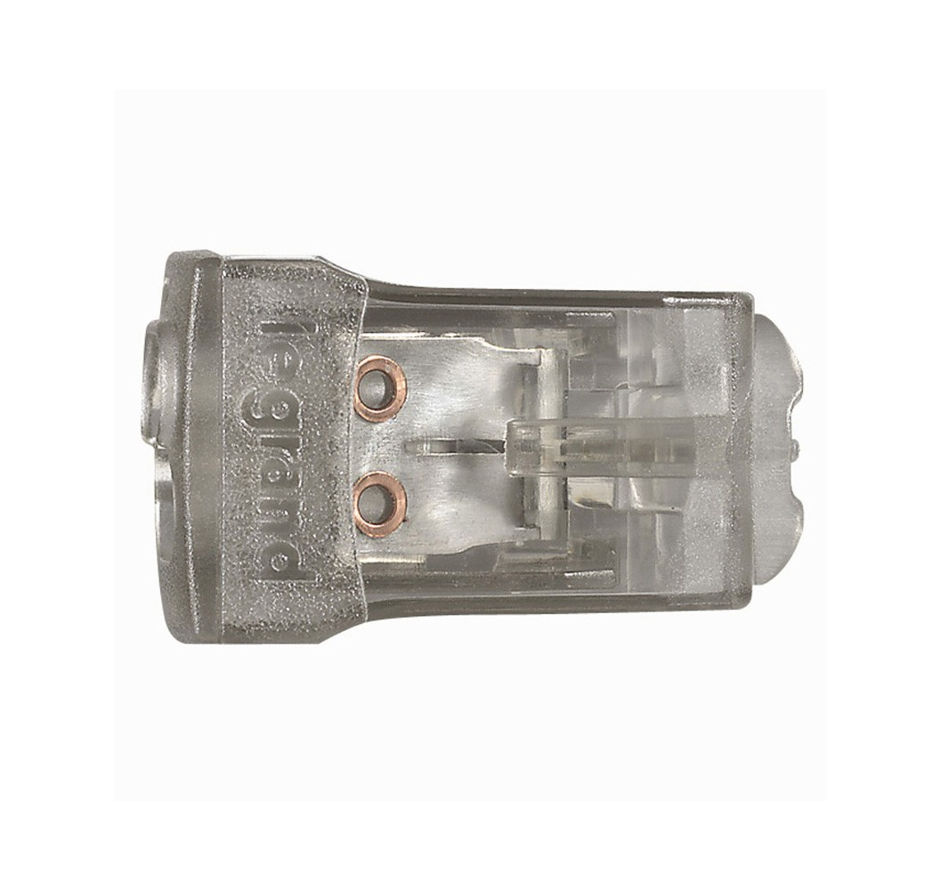 BORNE GRIS PARA 2 CONDUCTORES 034322