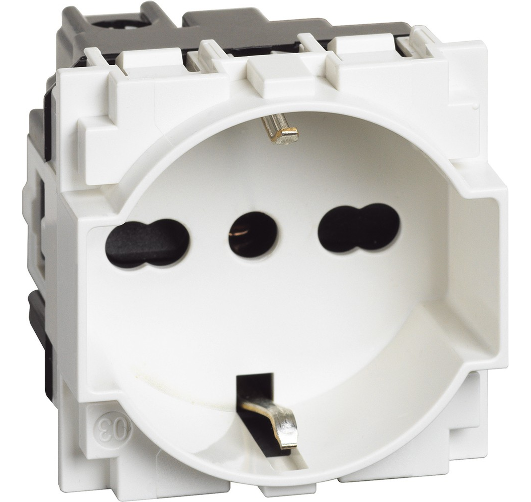 .NOW ENCHUFE UNIVERSAL SCHUKO BLANCO KW4140A16