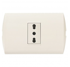 MODUS STYLE ENCHUFE 2P+T 10/16A MARFIL AE2180E1EM