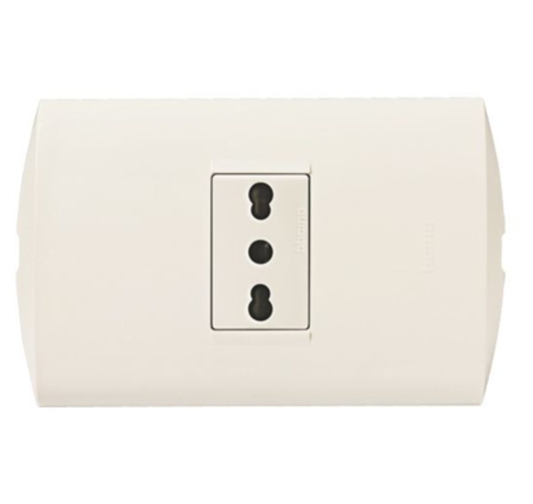 MODUS STYLE ENCHUFE 2P+T 10/16A MARFIL AE2180E1EM