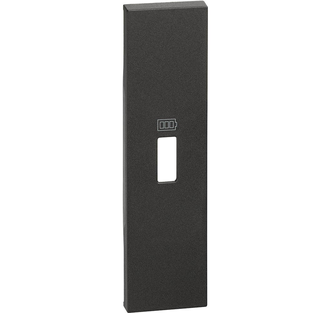 L.NOW CUBRE MODULO NEGRO USB 1 MODULO KG10C