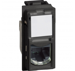 L.NOW ENCHUFE RJ45 C5E NEGRO  KG4279C5E