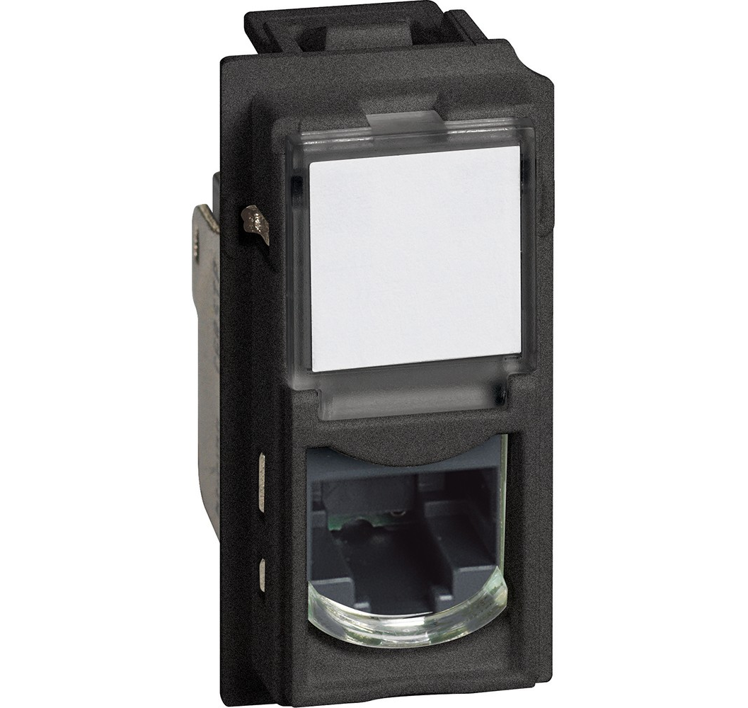 L.NOW ENCHUFE RJ45 C5E NEGRO  KG4279C5E