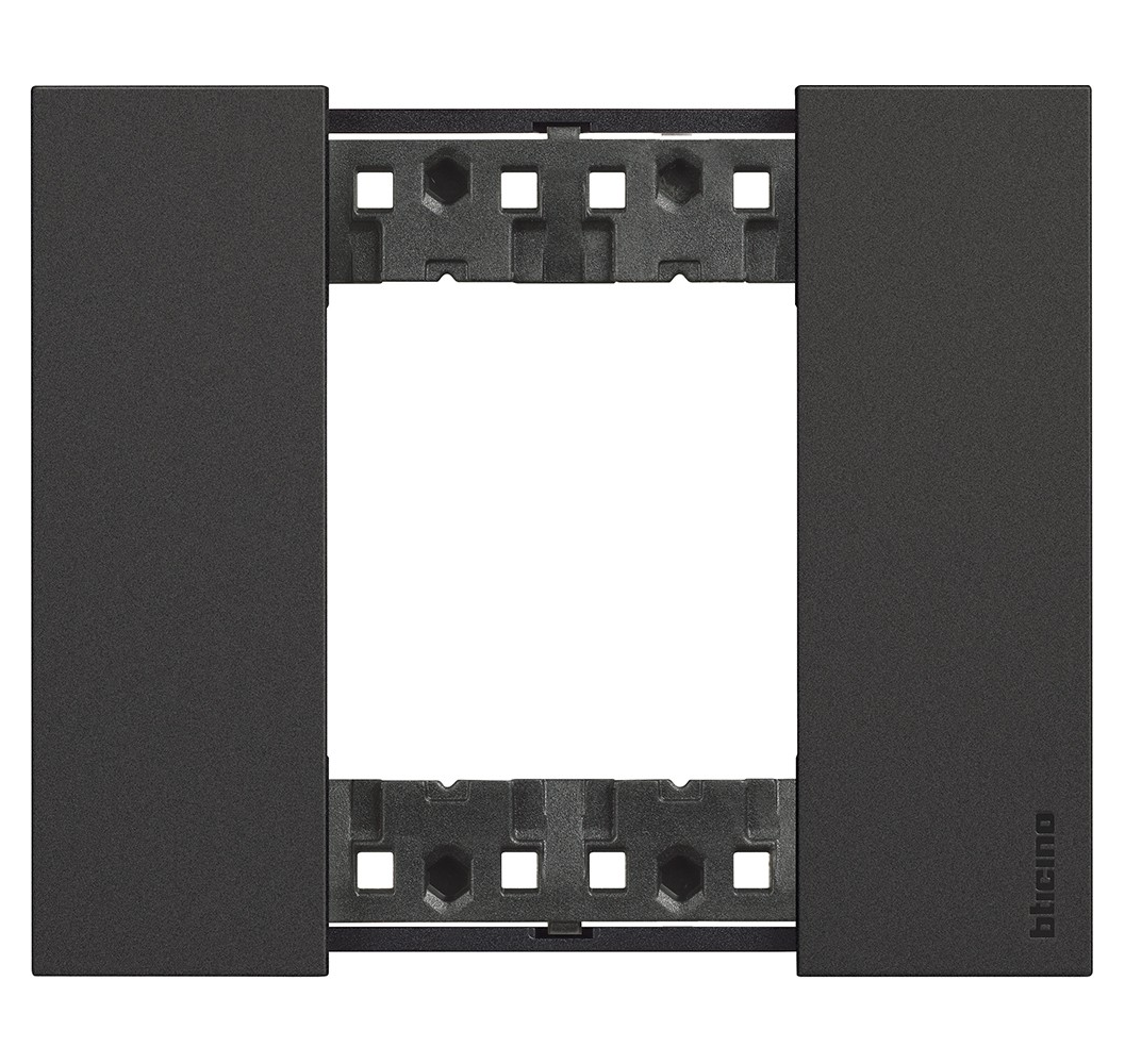 L.NOW TAPA 2 PUESTOS NEGRO KA4802KG