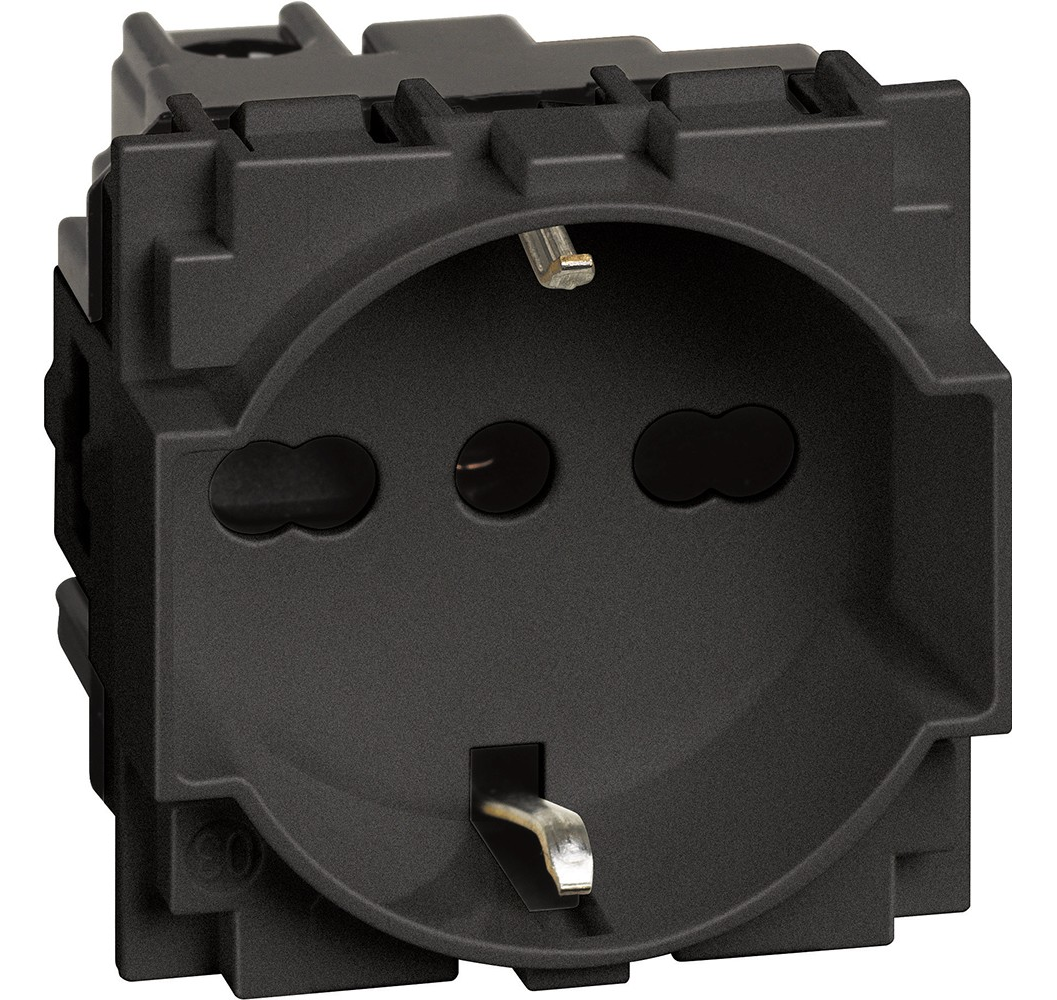 .NOW ENCHUFE UNIVERSAL SCHUKO NEGRO KG4140A16