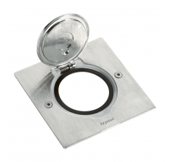 CAJA 2 MODULOS CUADRADA IP44 INOXIDABLE 089700