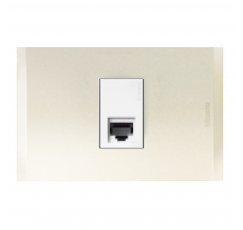 NOBILE ENCH.RJ45 CAT.6 PERLA/BLCO AF2079E1BNA