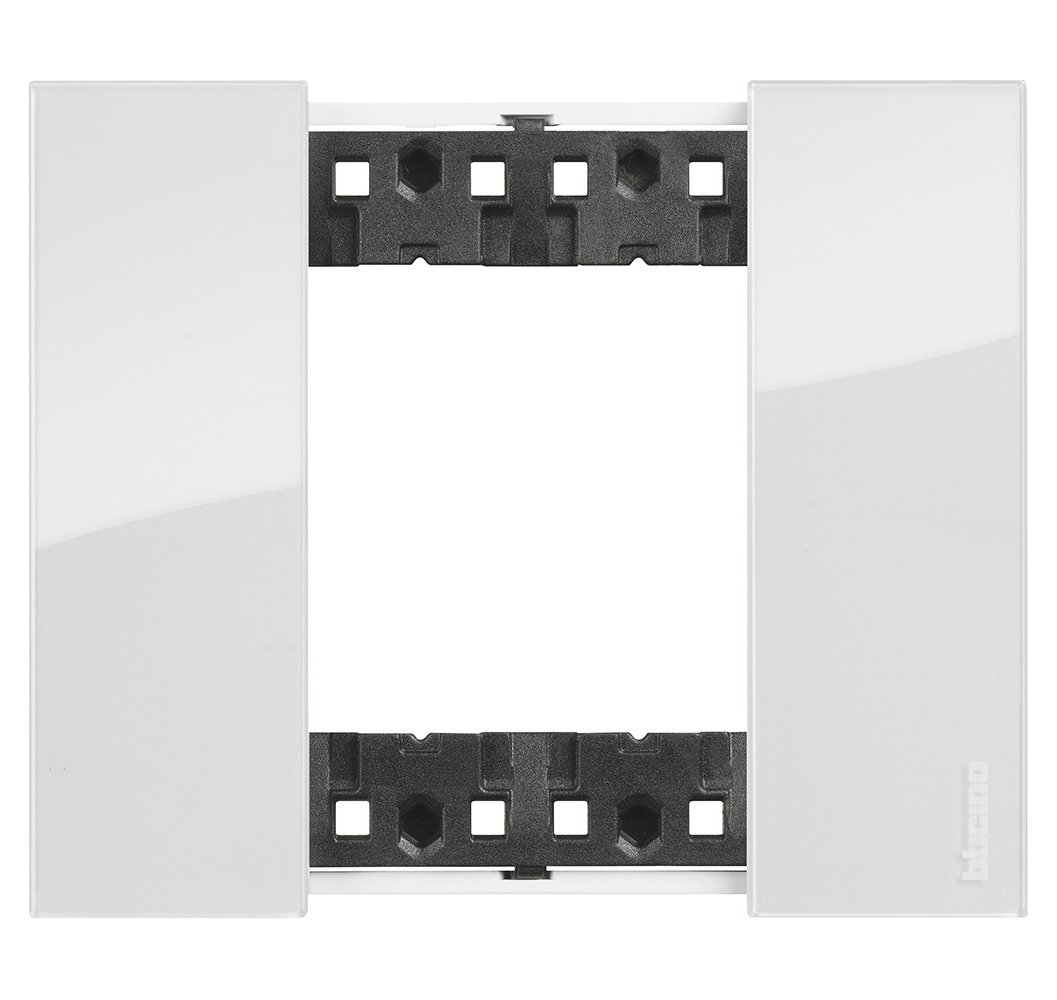 L.NOW TAPA 2 PUESTOS HIELO KA4802DW