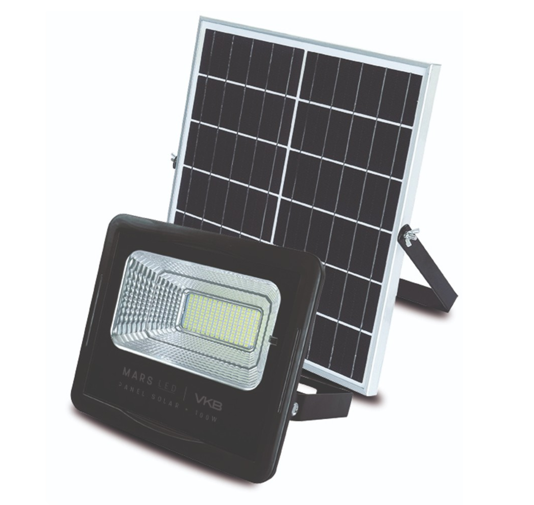 PROYECTOR LED 20W C/PANEL SOLAR FRIO