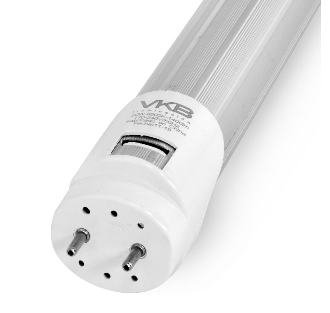 TUBO LED 18/20W LUZ FRIA C/KIT DE EMERGENCIA