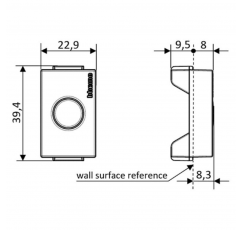 NOBILE MODULO DIMMER 200W ANTRA. AF2056EA