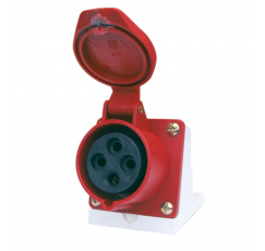 ENCHUFE INDUSTRIAL HEMBRA SOBREPUESTO 5X16A IP44 SAKURA 115