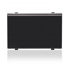 S22 PULSADOR 3 MODULOS NEGRO 222606