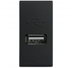 SINTH.S33 CARGADOR USB NOIR/MATE 334726