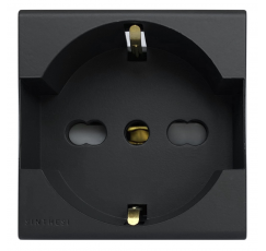 SINTHESI S33 ENCH.SCHUKO.16A NOIR MATE 333326