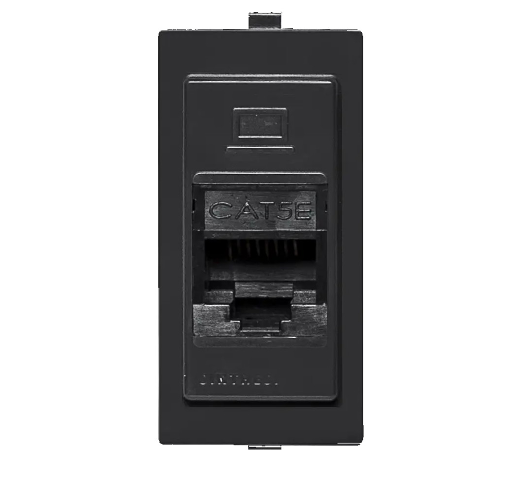 S17 ENCHUFE RJ-45 CATEGORIA 6 NEGRO 174606