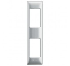 MATIX TAPA PARA PERFIL 2MODULO PLATA AM4811/2SL