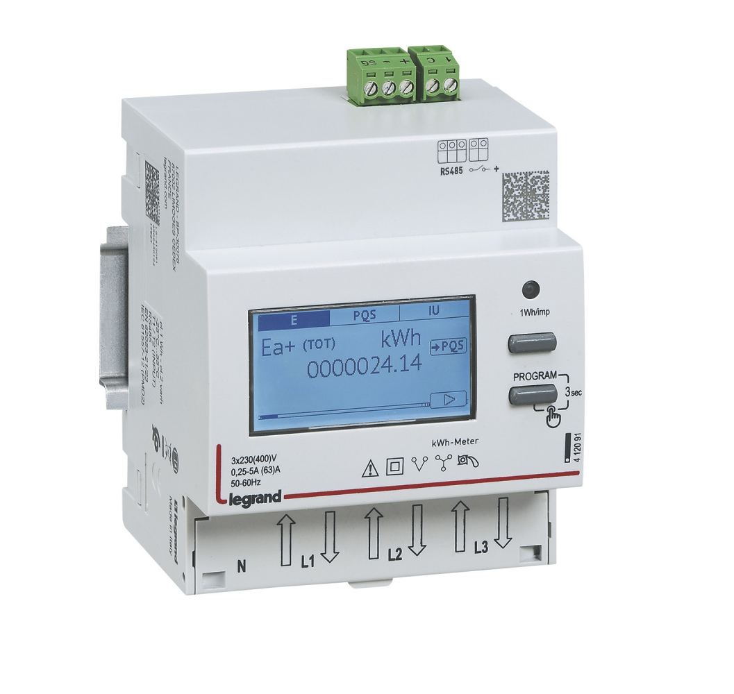 412093 CONT.ENERG.TRIF.MODBUS 63A