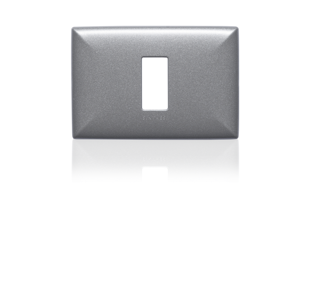 S17 TAPA 1 PUESTO.GRIS ABS 170133