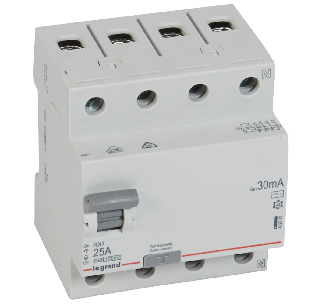 RX3 PROTECTOR DIFERENCIAL 4x25A 402062