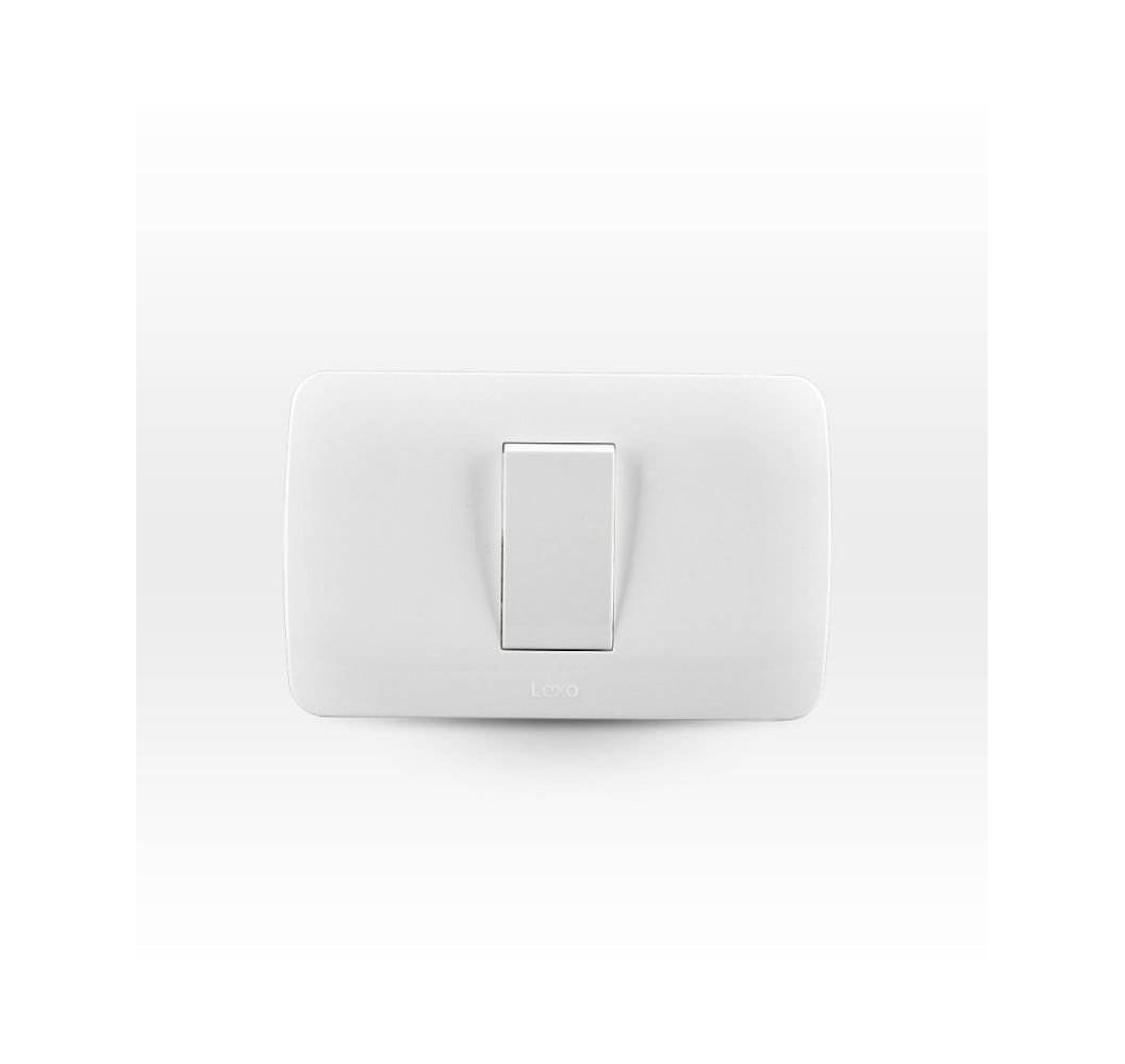 LEXO INTERRUPTOR 9/12 ARMADO BLANCO 5380101E
