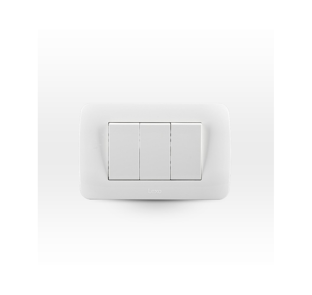 LEXO INTERRUPTOR 9/32  10A  ARMADO BLANCO 5380104E