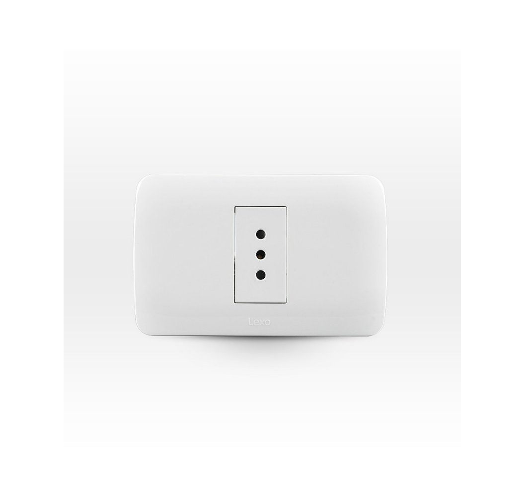 LEXO ENCHUFE 10A   ARMADO BLANCO 5380107E