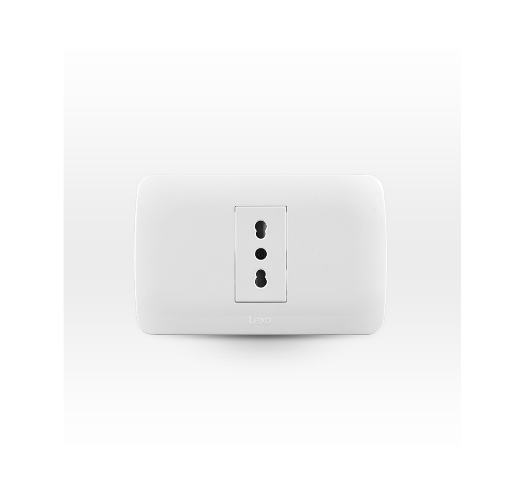 LEXO ENCHUFE 16A   ARMADO BLANCO 5380110E