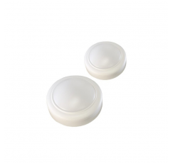 LAMP.REDONDA 08W LED 3000K BCO.