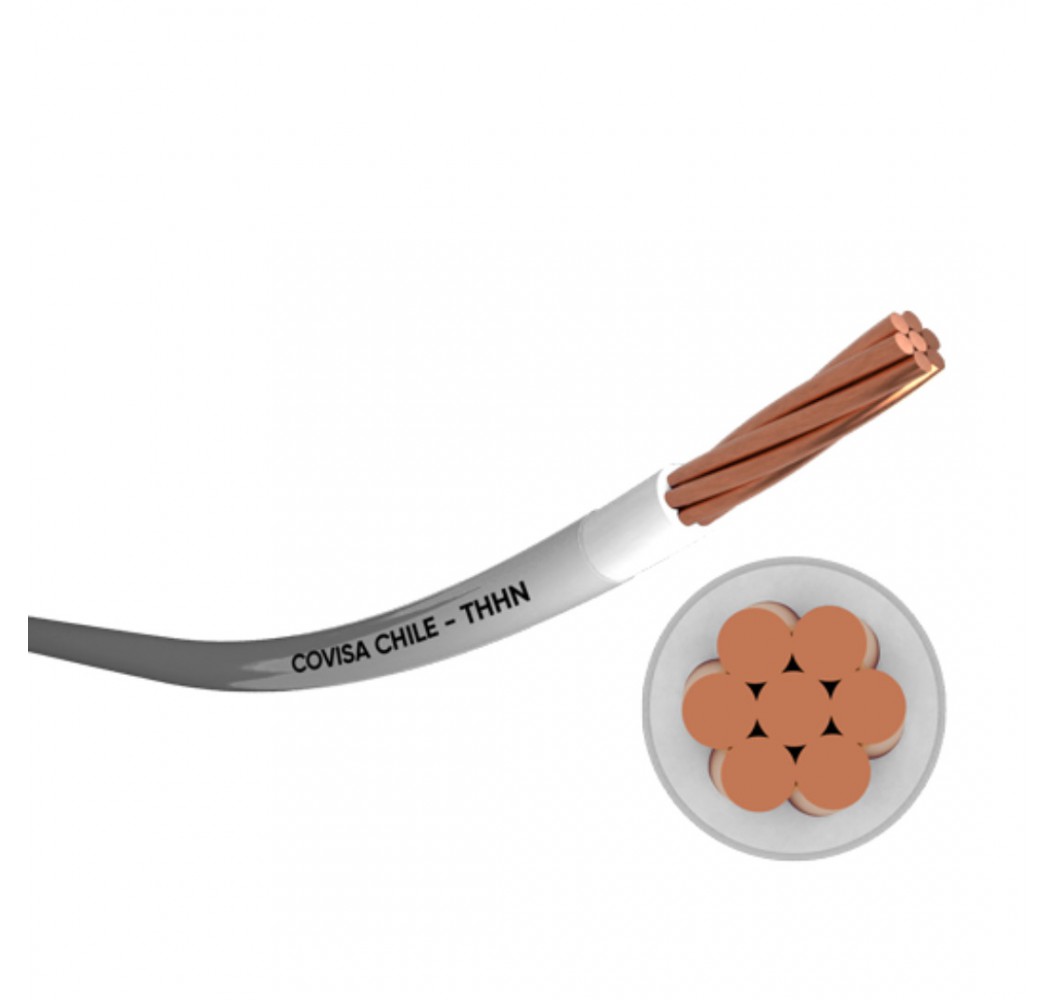 CABLE THHN 002.08 MM 014 BLANCO
