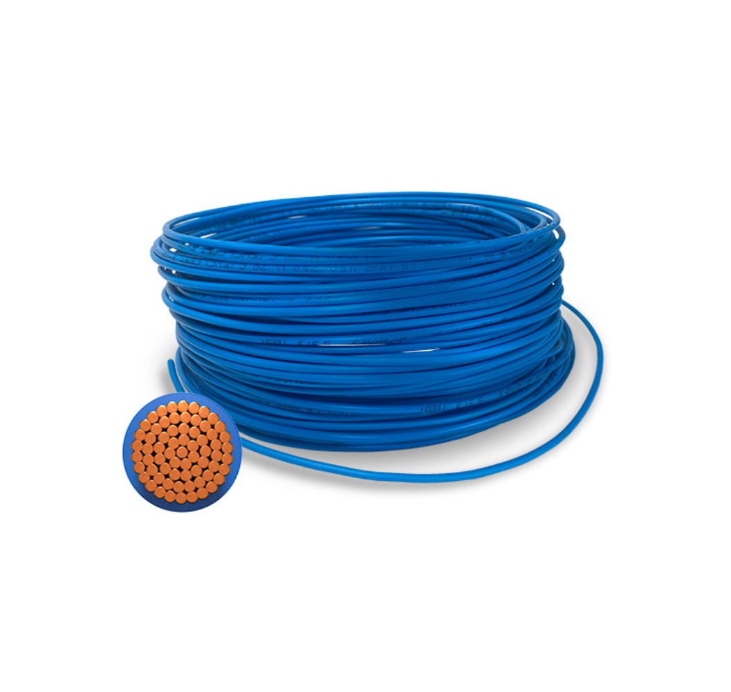 CABLE LIBRE HALOGENO 2.5MM AZUL
