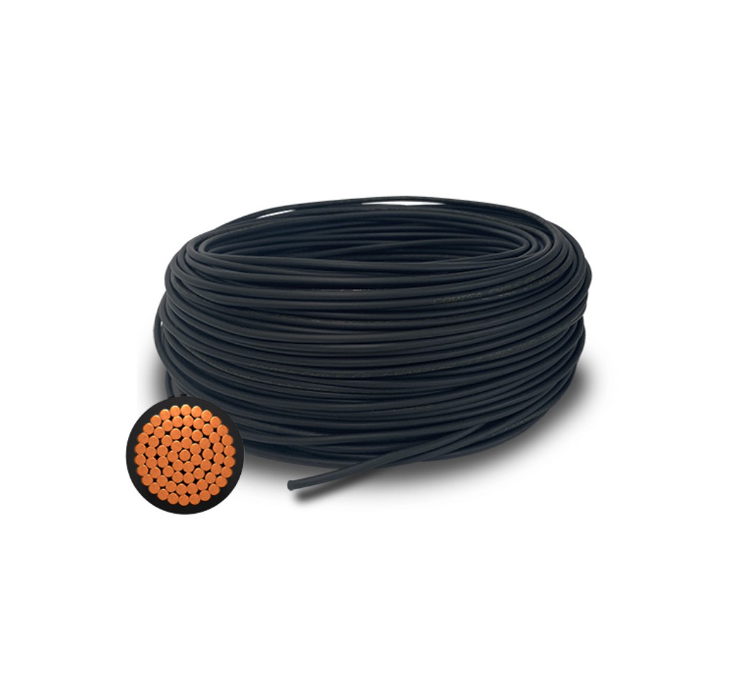 CABLE LIBRE HALOGENO 2.5MM NEGRO