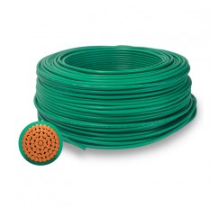 CABLE LIBRE HALOGENO 4.0MM VERDE