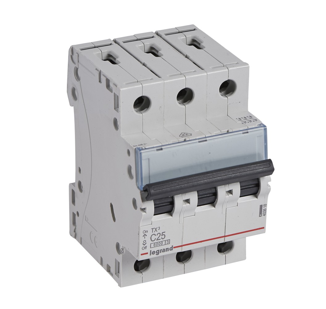 LEX3/AUTOMATICO 3x25A 230/400V C 6KA 403618