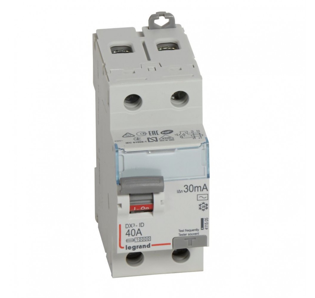 LX3/PROTECTOR DIFERENCIAL 2x40 30mA 411505