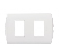 MODUS STYLE TAPA 2 PUESTO BLANCO  AE5S2EB