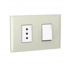 NOBILE INT.9/12+ 2P+T 10A BCO/PERLA AF2203EBNA