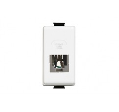 MATIX ENCHUFE RJ.11 BLANCO AM5982C