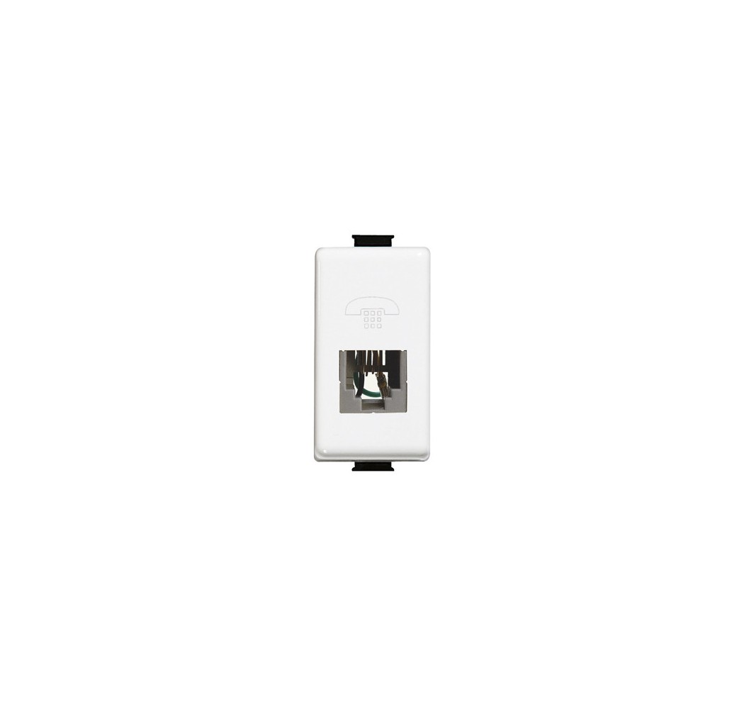 MATIX ENCHUFE RJ.11 BLANCO AM5982C