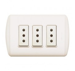 MODUS ENCHUFE TRIPLE ARM.BLANCO 1308BN