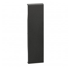 L.NOW CUBRE FALSO POLO 1 MODULO NEGRO KG00