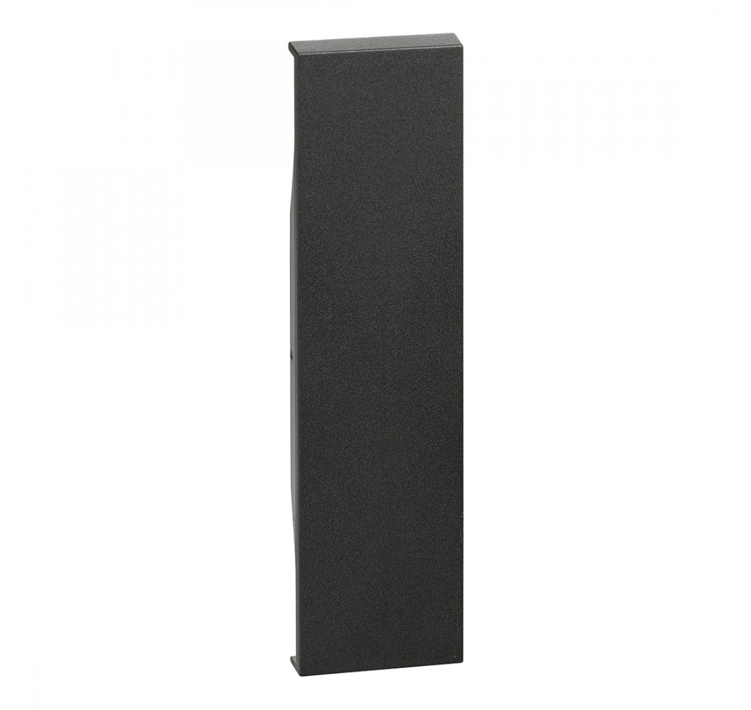L.NOW CUBRE FALSO POLO 1 MODULO NEGRO KG00