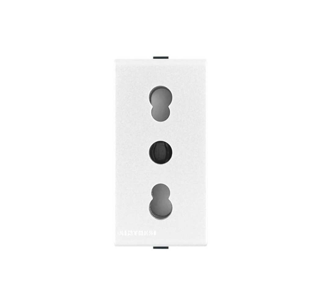 S44 ENCHUFE 2P+T 10/16A MAGNESIO 443114