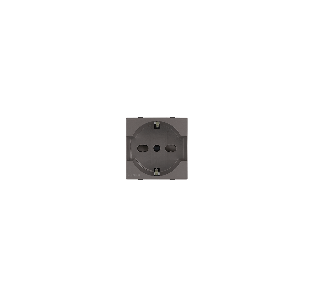 S44 ENCHUFE SCHUKO 2P+T 16A PIEDRA 443311