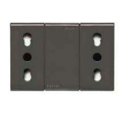 S22 ENCHUFE 10/16  DUPLEX  GREY  223503
