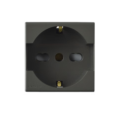 S22 ENCHUFE SCHUKO 2P+T 16A GREY 223303